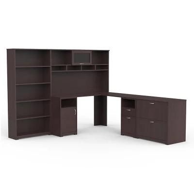 High Quality Modern Home Office Desk Computer Desk Set with Hutch
