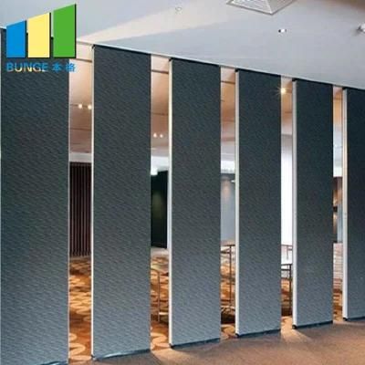 Classroom Acoustic Fabric Panel Soundproof Folding Partitions