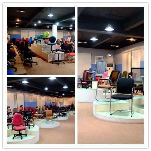 Pure Foam Back and Seat Fabric Uoholstery Plastic Cover Classic Mulfuncional Mechanism High Back Office Chair
