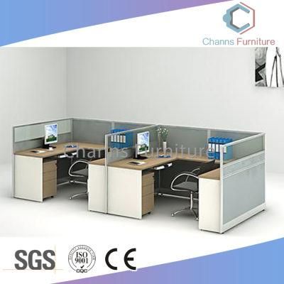 Project U Shape Office Table Wooden Partition Office Cubicle (CAS-W31486)