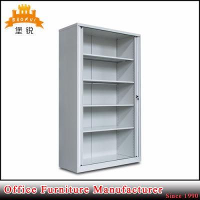Cheap Price White Metal Stationary Cupboard with Roller Door