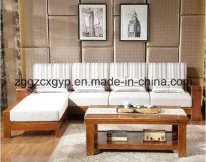 Wood Sofa/Office Wood Sofa/Modern Wood Frame Sofa/Leisure Wood Frame Sofa Cx-Wsf04