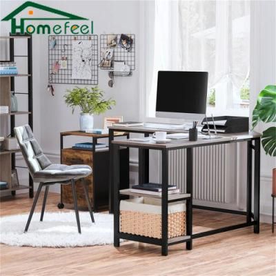 L-Shaped Home Furniture Office Writing Desk Computer Desk Cheap Wholesale