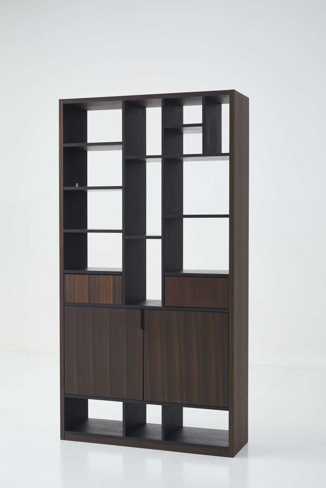 Fs32 Bookcase, Eucalyptus Color Bookcase, Latest Design Bookcase in Home and Hotel Furniture Custom