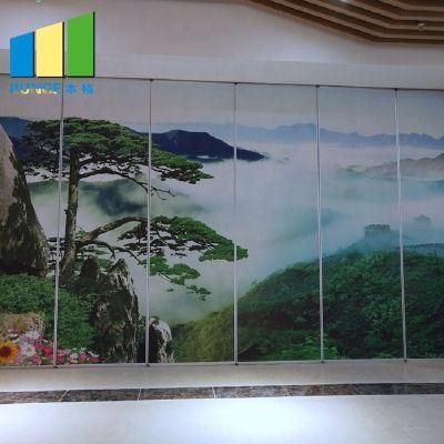 Hotel Collapsible Demountable Movable Sliding Partitions Walls