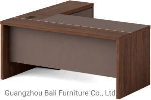 High Quality Office Furniture Standard Wooden Manager CEO L Shape Office Executive Desk (BL-ET134)