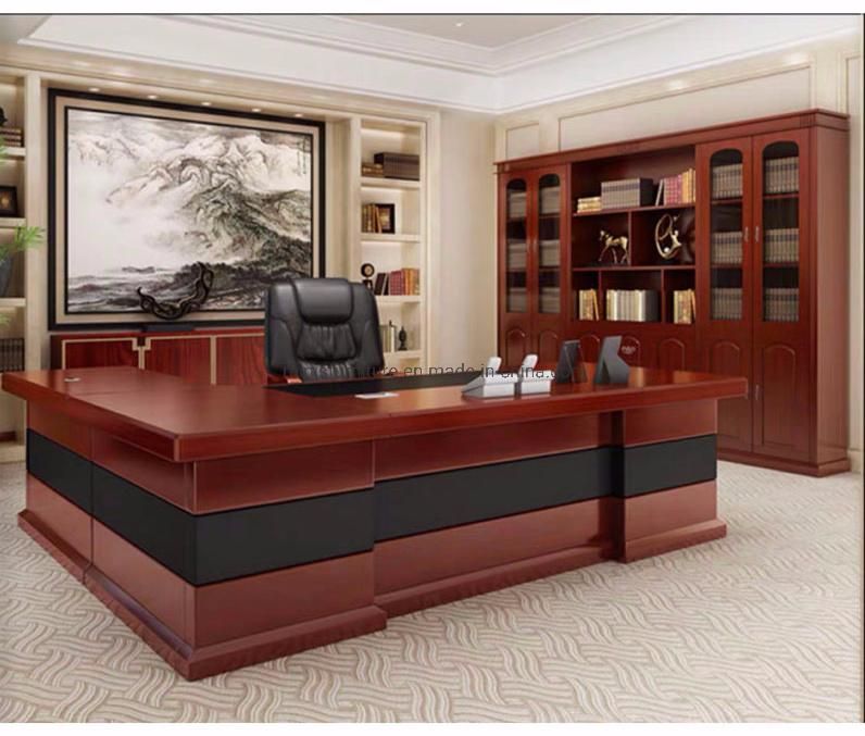 (M-OD1189) Commercial Office Furniture CEO Luxury Office Table Executive Office Desk