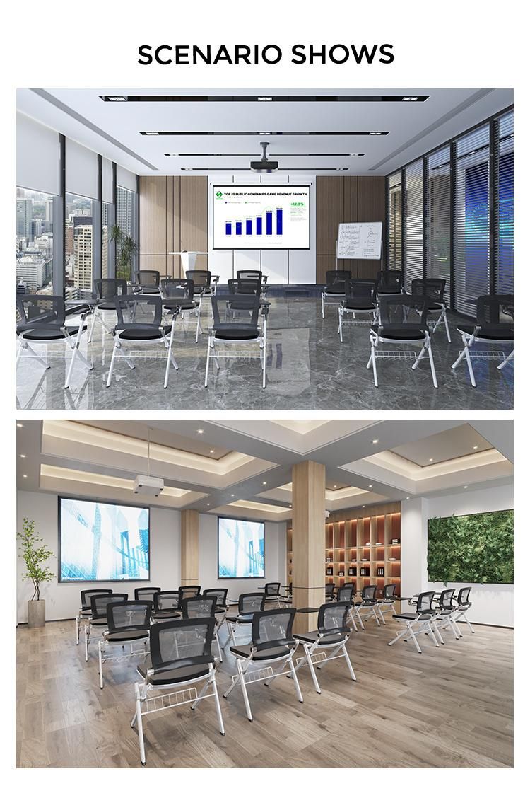 Office Visitor Chair Stackable Conference Folding Training Chair