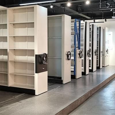 Office Storage Solutions Units High Density Mobile Shelving
