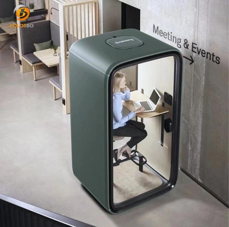Flexible 1-6 Person Use Personal Collaboration Spaces Work Booth Conference Pod