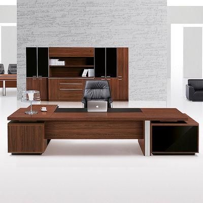 Classic Elegant Boss Melamine Faced Chipboard Office Executive Table