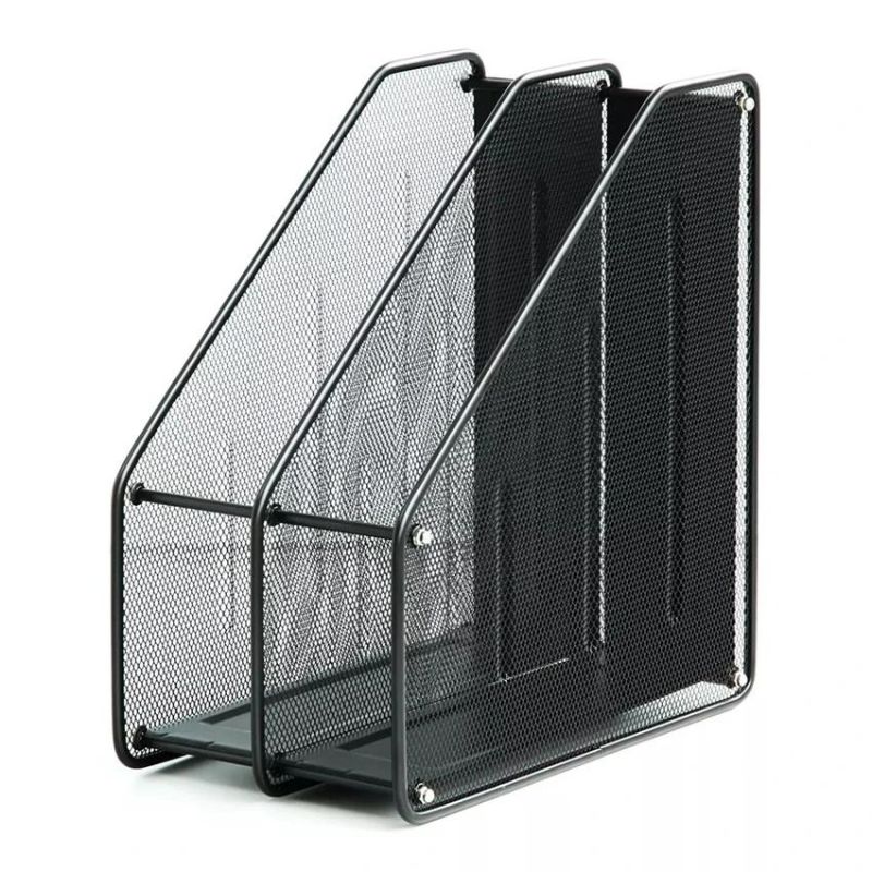 Office Filing Trays Holder A4 Document Letter Paper Wire Mesh Storage Organizer