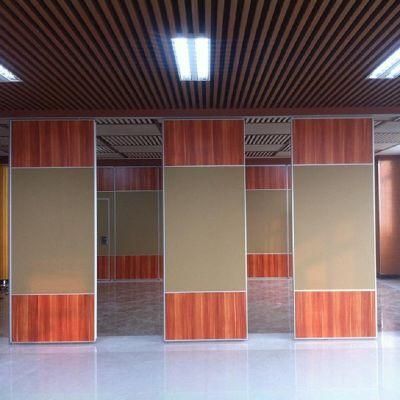 High Wall Hotel Cubicle Design Sliding Folding Operable Soundproof Partitions
