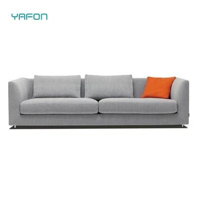 Modern Design Office Hotel Home Living Room Couch Leather Fabric Upholstery Sofa