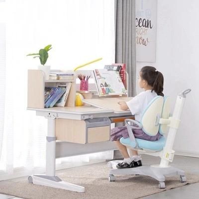 Children′s Study Desk with Bookshelf