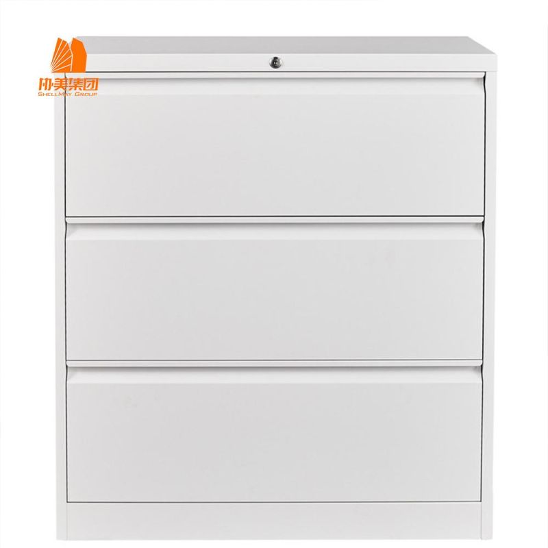 Storage System 4 Drawer Metal File Cabinets Lateral Gooseneck Handle