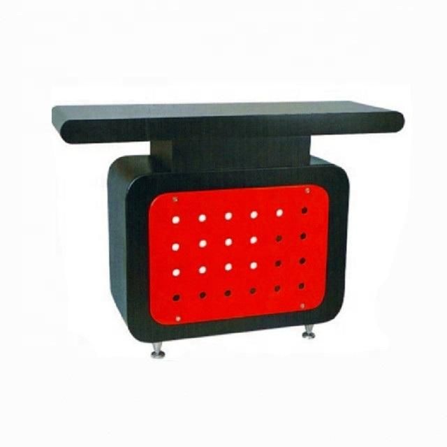 Hl-026A 2021 Top Quality Mix Color Salon Reception Table Consult Table for Sale Cashier Desk Check-out Counter Checkstand