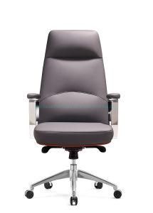 Modern PU Swivel Office Chair with High Back Executive Office Furniture