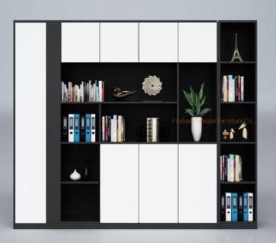 Hot Sale Modern Style Elegant Office Furniture Wooden Bookcase Filing Cabinet