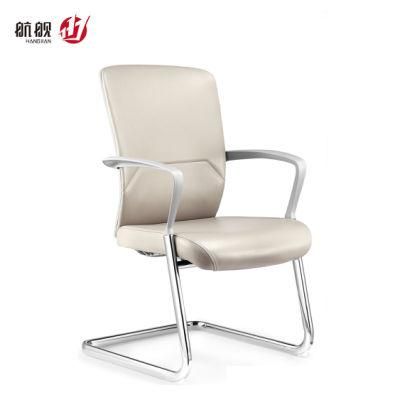 PU Leather Modern Meeting Bow Chair for Borad Room Visitor Chair