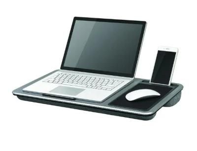 Home Office Computer Desk Lap Desk with Mouse Pad and Phone Holder Smalle Pezzle Table