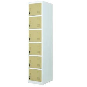 Office Furniture Wardrobe Dressing Table Designs with 6 Doors Good Quality Bedroom Furniture Steel Staff Locker