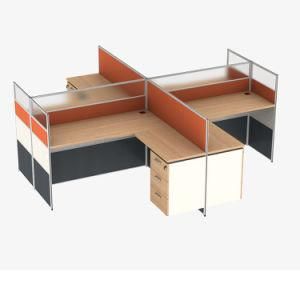 Hot Sales 4 Persons Staff Partition Office Workstations Desk