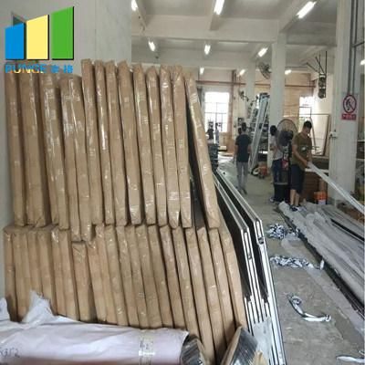 Movable Screens Wooden Acoustic Sliding Folding Room Partitions Walls for Banquet Hall