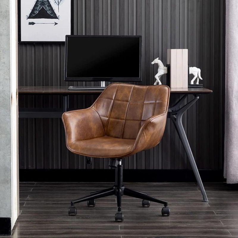 Lower Price Office Furniture Chair Swivel 200 Kgs Low Back Nordic Home Adjustable Computer Chairs Leather Office Chairhot Sale Products