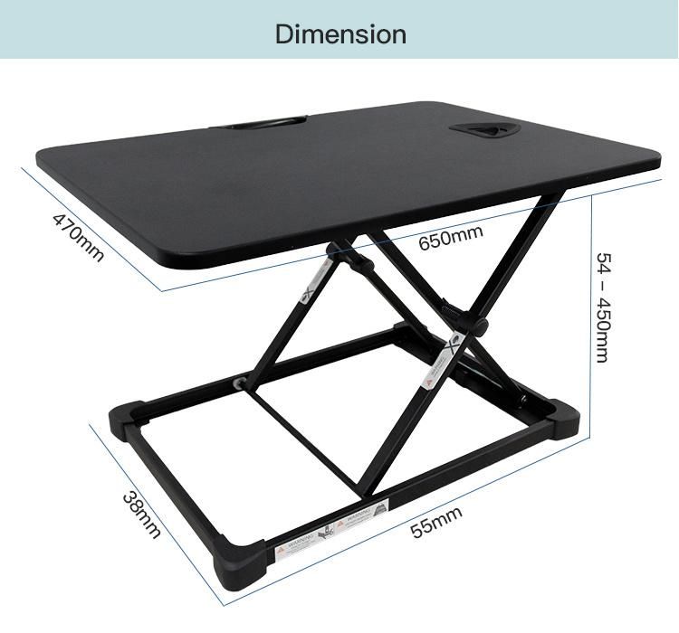 Standing Table Adjustable Height Adjustable Standing Desk Office+Desks Converter