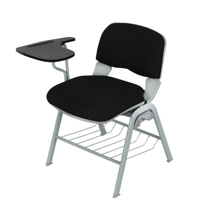 Hot Selling Study Training with Clipboard Examination Conference Visitor Plastic Chair Office Chair Computer Chair