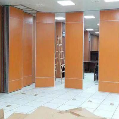 Mobile Slap-up Collapsible Folding Soundproof Partition Wall for Wedding Hall