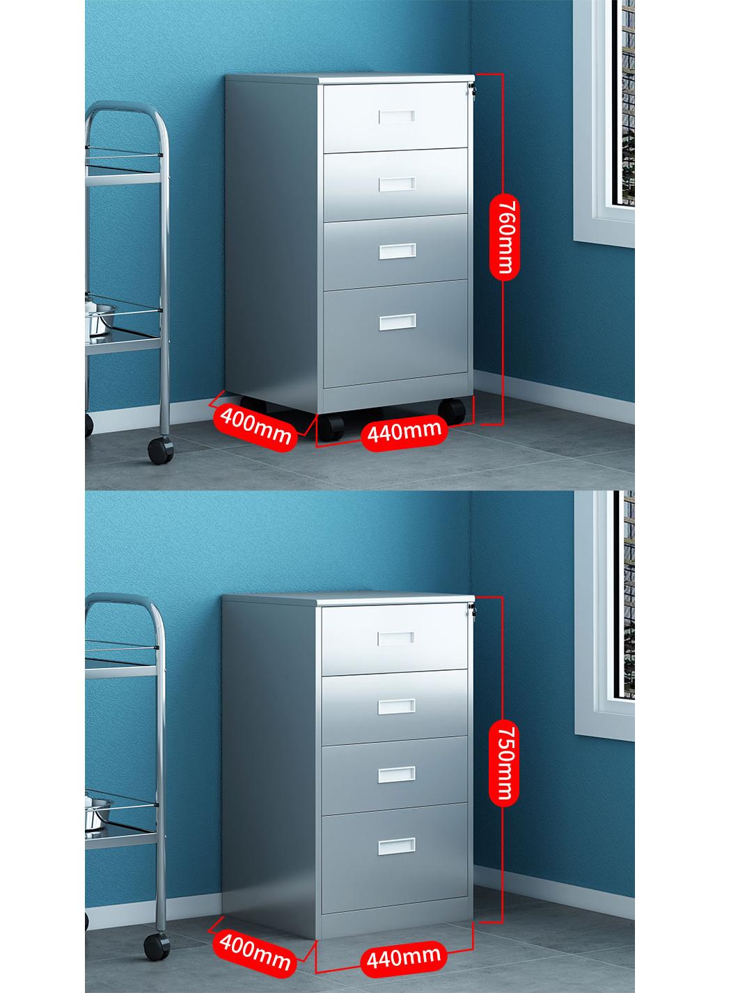 Factory Custom Filing Cabinet Stainless Steel Filing Cabinet