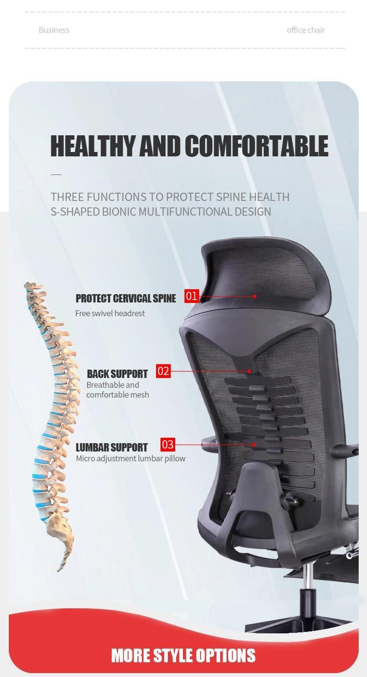 BIFMA Wholesale High Back Manager Boss Modern with Reclining Footrest Executive Office Ergonomic Chair