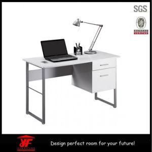 2016 Modern Office Furniture Design Simple Wooden Computer Desk with Two Drawers