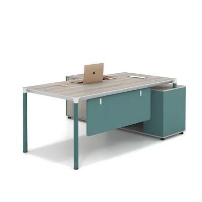 Cheap Economical Customized Design Table Luxury Modern L Shape Furniture Wooden Office Home Executive Desk