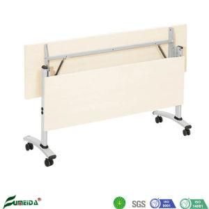 Laminate Modular and Linkable Flip Top Nesting Tables for Training Meeting Room