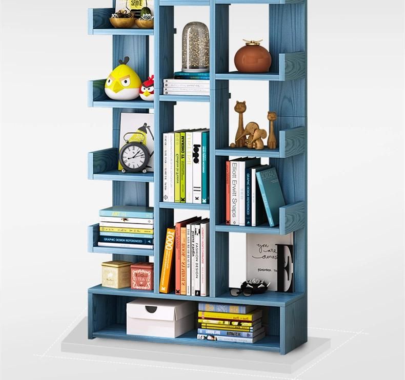 Multi-Layer Creative Tree-Shaped Storage Picture Book Shelf Home Bookcase 0156