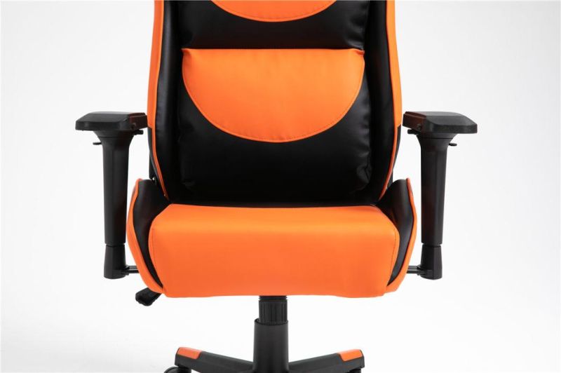 Gaming Chair Super Soft Padded Back Support 2D Armrest High Back Gaming Chair Racing