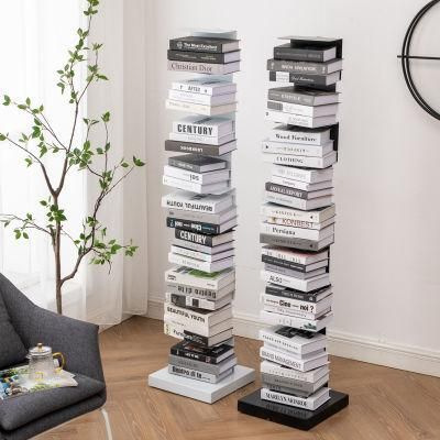 Billy Book Shelves White Tree Bookshelf Office Corner Bookcase