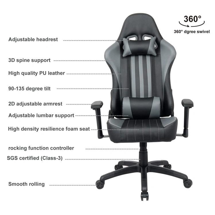 (EDWARD) Partner Executive Home Racing Chair Automatic PC Gaming Chair