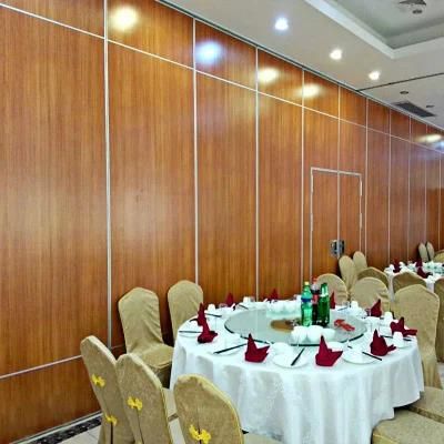 Commercial Furniture Movable Wooden Demountable Partition Wall for Restaurant