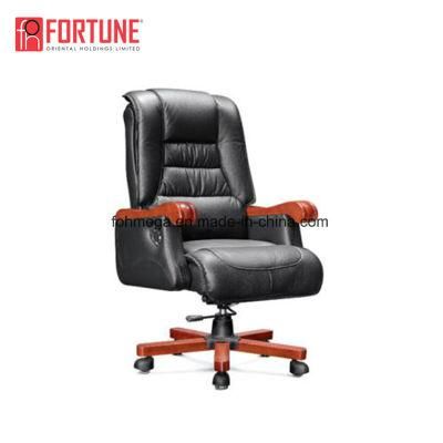 Genuine Leather Material Italian Leather Executive Office Chair