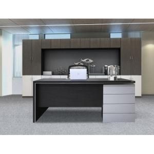 Wooden L Shape Office Table Modern Design Custom Executive Desk