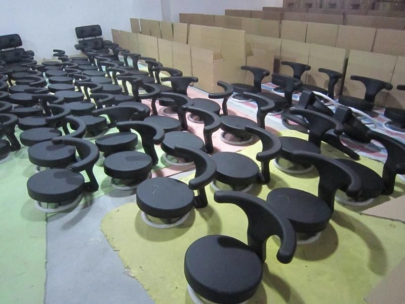 Confortable Round Seat Office Chair with Adjustable Backrest