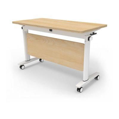 Folding Standing Laptop Computer Study Office Training Table Desk