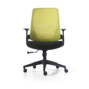 High Quality Rolling PP Plastic Cheap Staff Mesh Chair