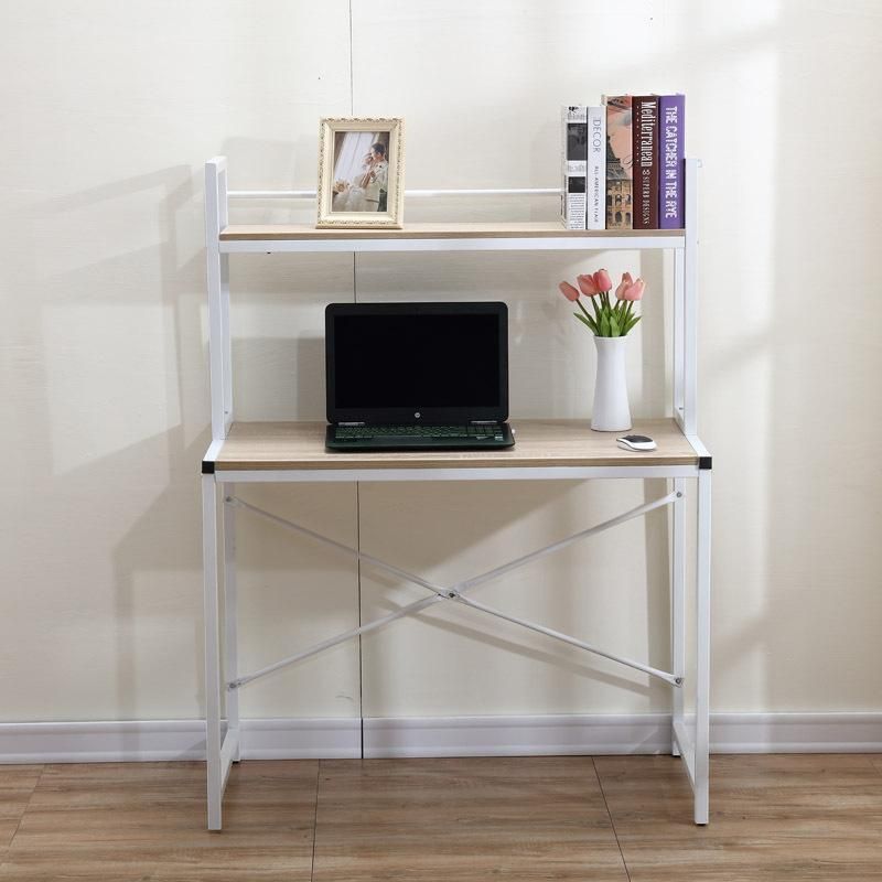 Book Display Stand Steel Office Computer Study Desk for Home