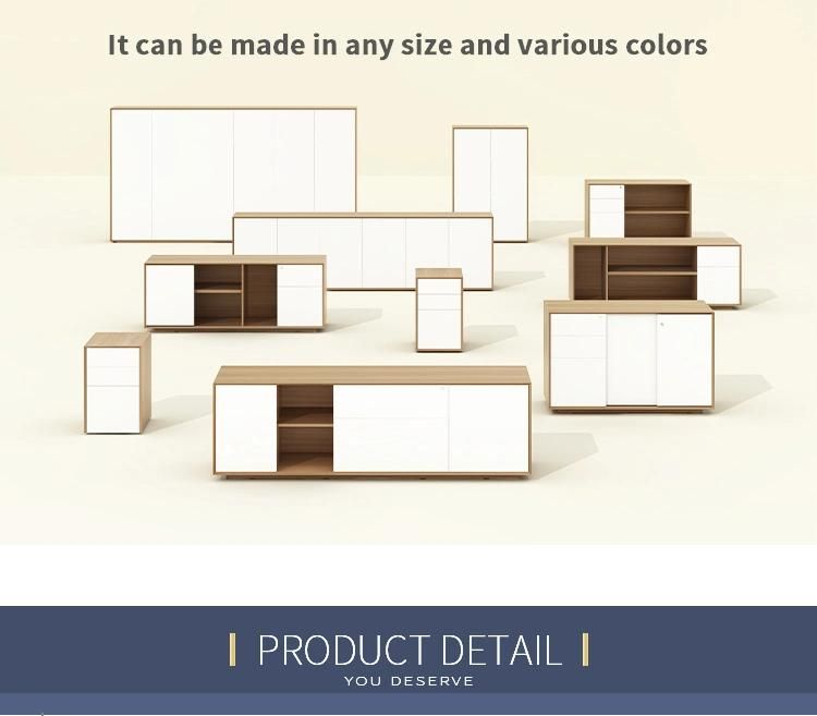 High Quality Office Furniture Combination Swing Door Wooden Filing Cabinet