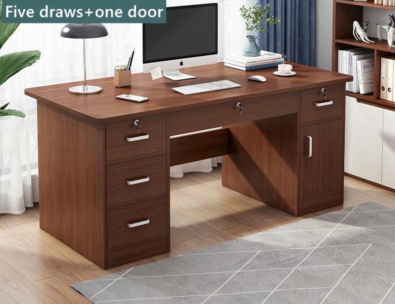 Office Desk and Chair Combination Single Office Work Desk Modern Desk 0140